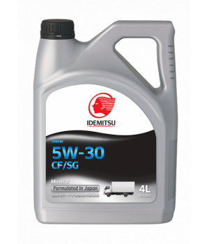 Масло моторное IDEMITSU DIESEL MINERAL 5W-30, 4л