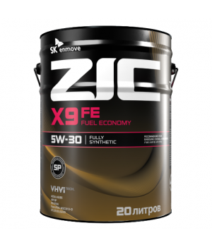 Моторное масло ZIC X9 FE 5W-30, 20л