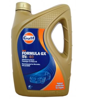 Моторное масло GULF Formula GX 5W-40, 4л