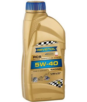 Моторное масло RAVENOL RCS Racing Competition Synto 5W-40, 1л