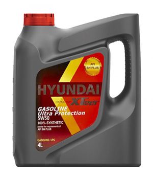 Моторное масло HYUNDAI XTeer Gasoline Ultra Protection 5W-50, 4л