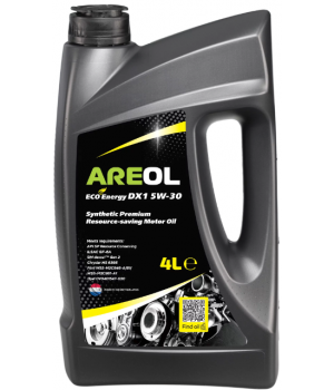 Моторное масло AREOL ECO Energy DX1 5W-30, 4л