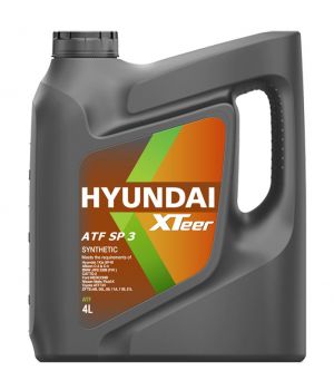 Трансмиссионное масло HYUNDAI XTeer ATF SP3, 4л