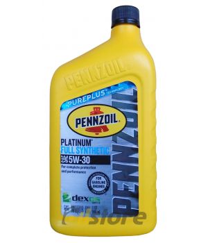 Моторное масло PENNZOIL Platinum SAE 5W-30, 0,946л