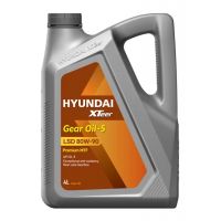 Трансмиссионное масло HYUNDAI XTeer Gear Oil-5 LSD 80W-90, 4л