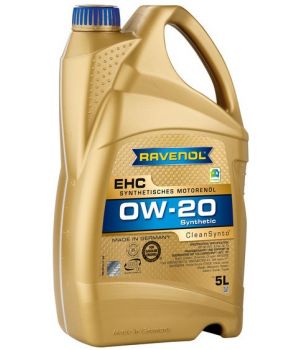 Моторное масло RAVENOL EHC 0W-20, 5л
