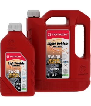 Моторное масло TOTACHI NIRO LV SN/GF-5 Synthetic 5W-30, 5л «4л+1л» 