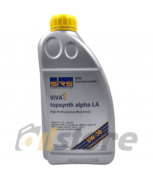 Моторное масло SRS VIVA 1 topsynth alpha LA 5W-30, 1л