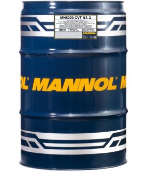 Трансмиссионное масло MANNOL 8220 CVT NS-3, 208л