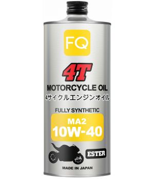 Моторное масло FQ 10W-40 4T MA2/SP FULLY SYNTHETIC (ESTER), 1л