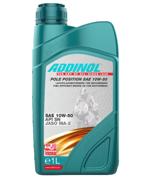 Моторное масло ADDINOL Pole Position 10W-50, 1л