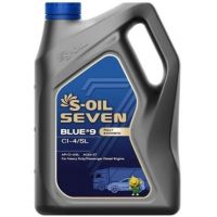 Моторное масло S-OIL SEVEN BLUE #9 CI-4/SL 15W-40, 5л