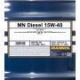 Моторное масло MANNOL 7402 DIESEL 15W-40, 208л