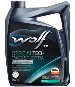 Моторное масло WOLF OFFICIALTECH C3 SP EXTRA 5W-30, 4л
