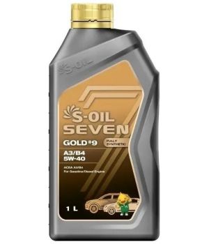 Моторное масло S-OIL SEVEN GOLD #9 A3/B4 5W-40​​​​​​​, 1л