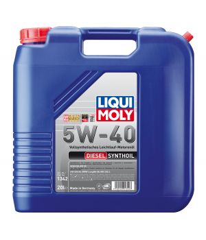 Моторное масло LIQUI MOLY Diesel Synthoil 5W-40, 20л