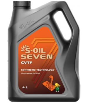 Трансмиссионное масло S-OIL SEVEN CVTF, 4л