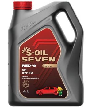 Моторное масло S-OIL SEVEN RED #9 SP 5W-40, 4л