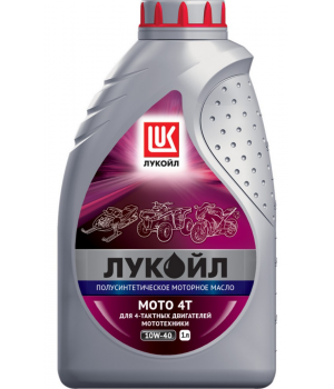 Моторное масло Лукойл Мото 4Т 10W-40, 1л