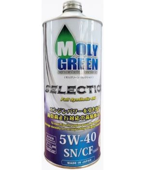 Моторное масло MolyGreen Selection​​​​​​​ SN/CF 5W-40, 1л
