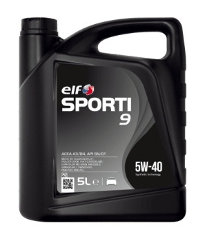 Моторное масло ELF Sporti 9 5W-40, 5л