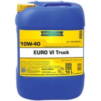 Моторное масло RAVENOL EURO VI Truck 10W-40, 10л