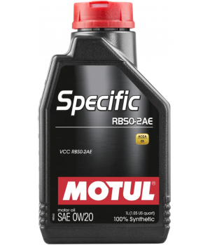 Моторное масло MOTUL Specific RBS0-2AE 0W-20, 1л
