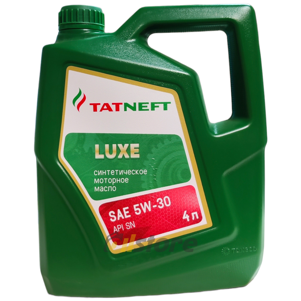 Моторное масло Татнефть LUXE SN 5W-30, 4л