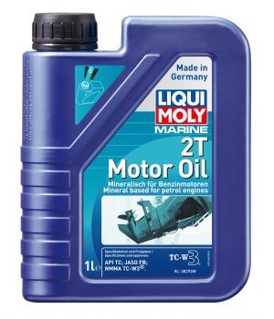 Моторное масло для водной техники LIQUI MOLY Marine 2T Motor Oil, 1л