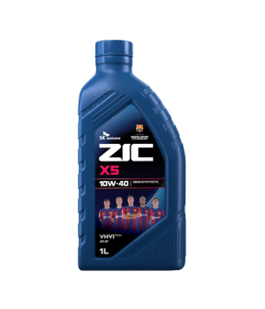 Моторное масло ZIC X5 10W-40, 1л