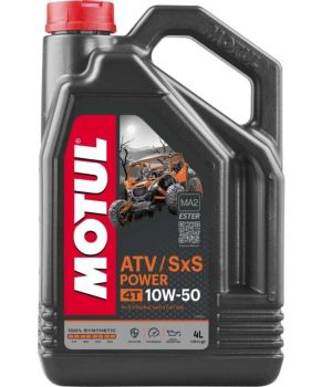 Моторное масло MOTUL ATV SXS Power 4T 10W-50, 4л