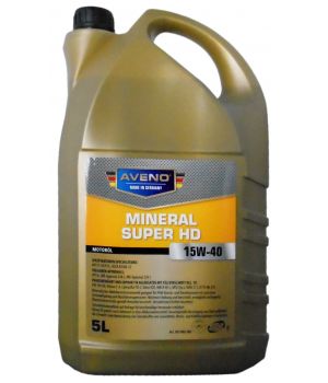 Моторное масло AVENO Mineral Super HD 15W-40, 5л