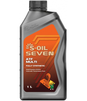 Трансмиссионное масло S-OIL SEVEN ATF MULTI​​​​​​​, 1л