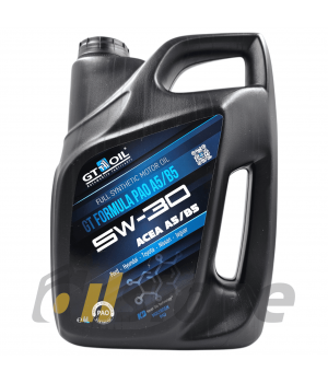 Моторное масло GT OIL GT Formula PAO A5/B5 5W-30, 4л
