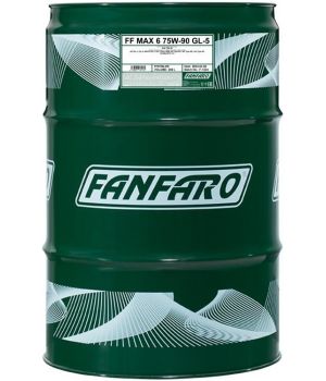 Трансмиссионное масло FANFARO 8706 MAX 6 75W-90, 208л
