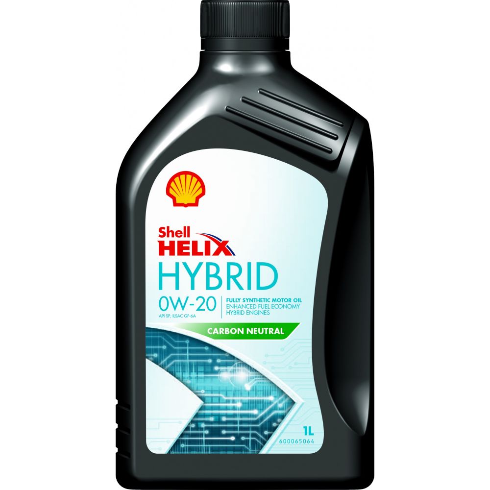 Моторное масло Shell Helix Hybrid 0W-20, 1л