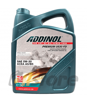 Моторное масло ADDINOL Premium 0530 FD 5W-30, 5л