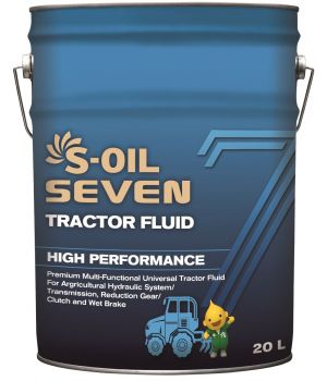 Трансмиссионное масло S-OIL SEVEN TRACTOR FLUID 80W, 20л