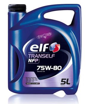 Трансмиссионное масло ELF Tranself NFP 75W-80, 5л