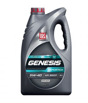 Моторное масло Лукойл Genesis Armortech DPF/GPF 5W-40, 4л