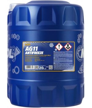 Антифриз MANNOL 4111 ANTIFREEZE LONGTERM AG11 (концентрат), 20л