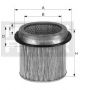 Воздушный фильтр MANN-FILTER C 1833/1