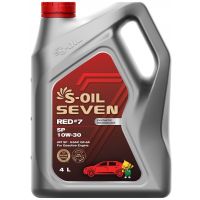 Моторное масло S-OIL SEVEN RED #7 SP 10W-30, 4л