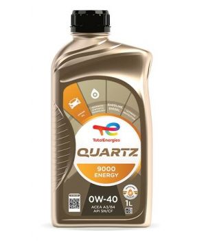 Моторное масло TotalEnergies Quartz 9000 ENERGY 0W-40, 1л