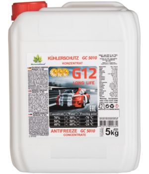 Антифриз красный GreenCool GC 5010 G12 (концентрат), 5кг