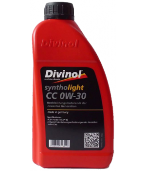 Моторное масло DIVINOL Syntholight CC 0W-30, 1л