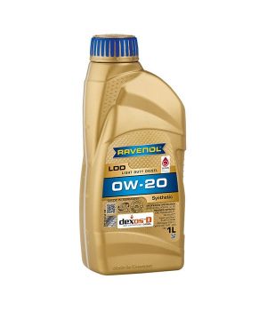 Моторное масло RAVENOL LDD Light Duty Diesel 0W-20, 1л