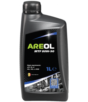 Трансмиссионное масло AREOL MTF 80W-90, 1л