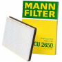 Салонный фильтр MANN-FILTER CU 2650