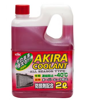 Антифриз Akira Coolant -40°C красный, 2л